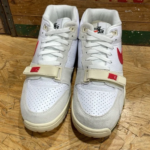 Brand new in box Nike Air Trainer 1 DZ2547-100. Color white/univ red-black - Picture 2 of 5